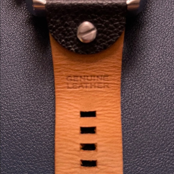 RARE Super Oversized Diesel Watch w Leather Band - Picture 7 of 9